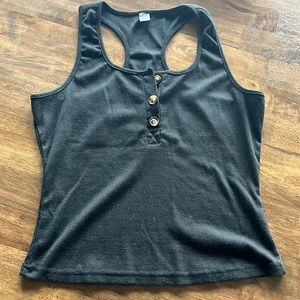 Shein Black Tank